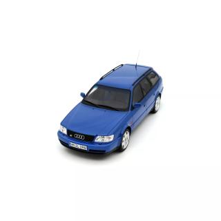 AUDI S6 PLUS (C4) AVANT NOGARO BLUE PEARL M8 1995 OttO mobile 1:12 Resinemodell (Türen, Motorhaube... nicht zu öffnen!)